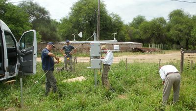 New Meteorological Stations for a Family Farming Project in Argentina
