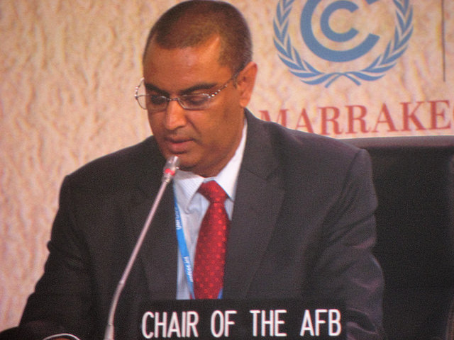 Adaptation Fund Board Chair Delivers Key Speech at COP22 Outlining Fund’s Growth, Demand and Value