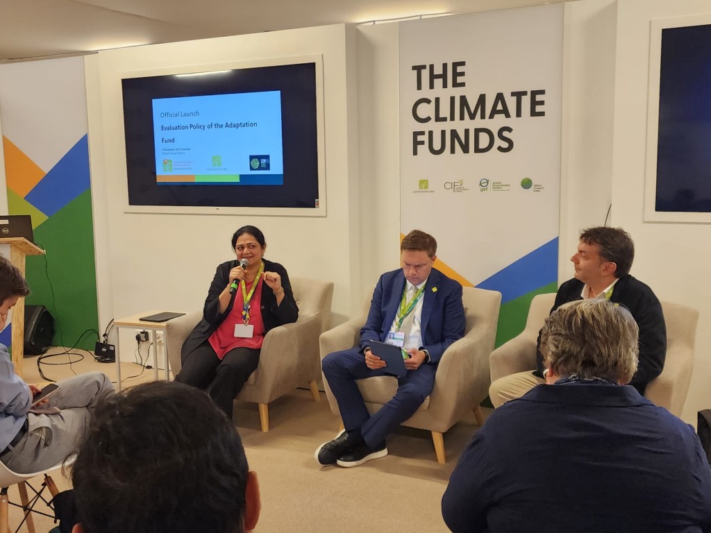 [NEWS RELEASE]: Adaptation Fund Evaluation Policy Launched at COP28